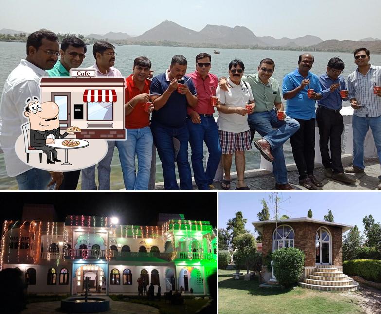 The exterior of Gala Bagh Restaurant