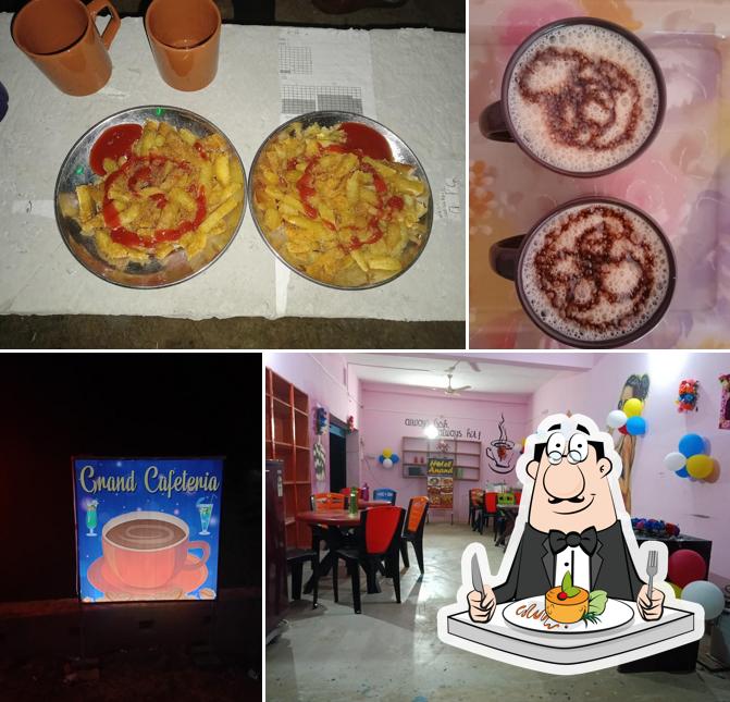 Food at Hotel Anand