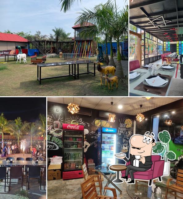 The interior of Nutritius Cafe & Restaurant