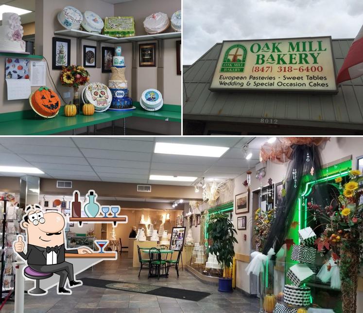 The interior of Oak Mill Bakery