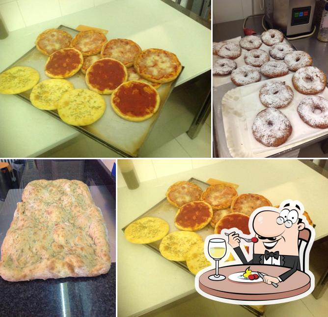 Cibo al Pizzeria Da Roby