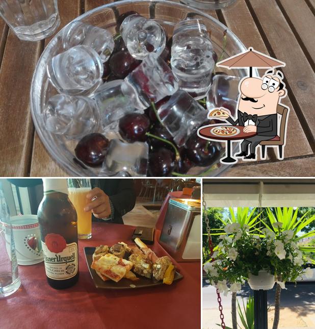 Questa è la immagine che mostra la esterno e birra di Bistrot Piacere Nero