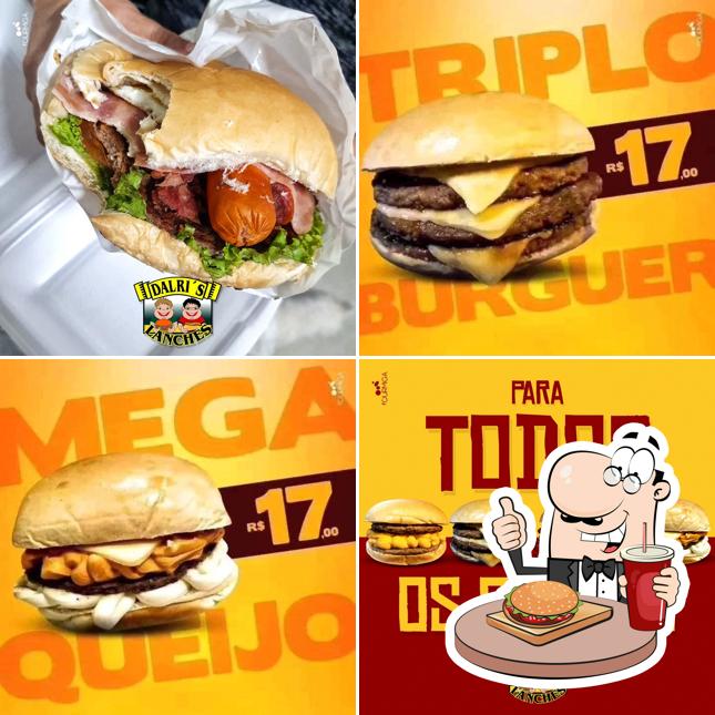 Hambúrguer em Dalris Lanches