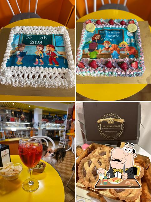 Cibo al The Crown Lounge Bar Pasticceria Gelateria