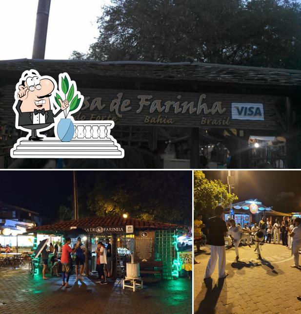 O exterior do Casa de Farinha