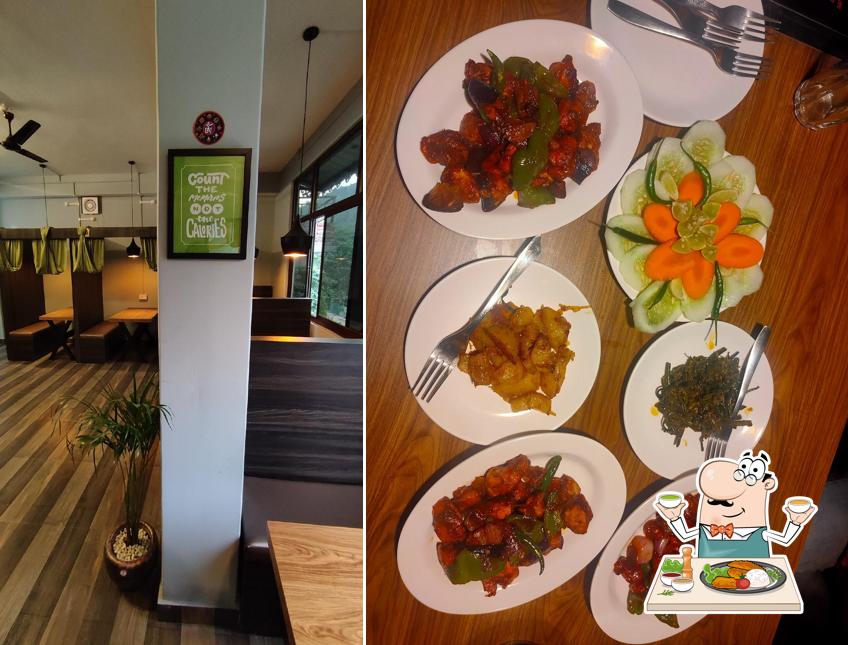 Food at Denzong Lounge