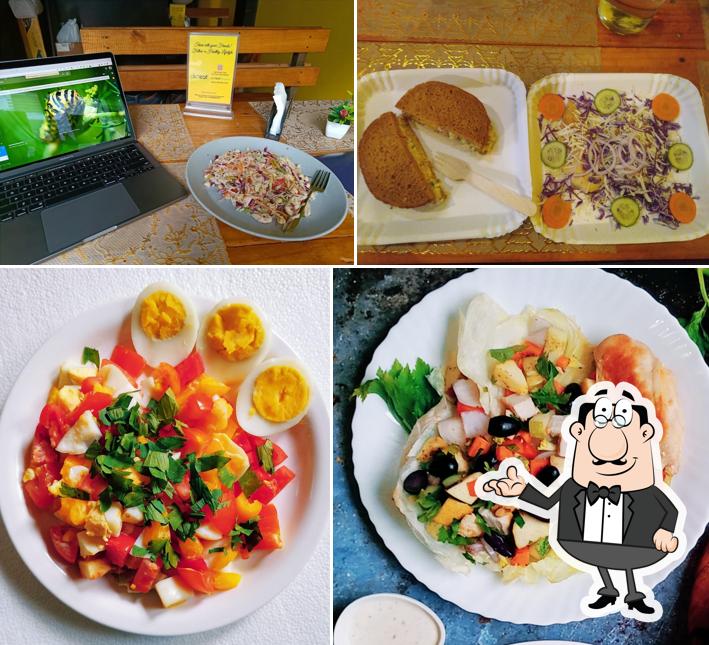 The interior of Diet Eat - Healthy Resto Cafe