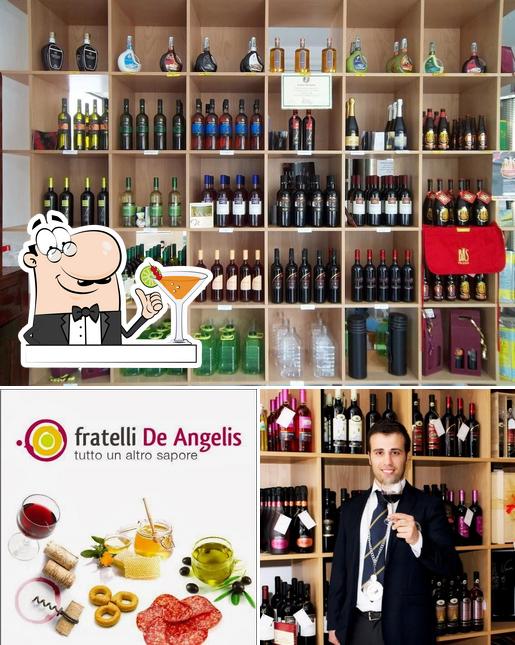Prenditi un drink dal menu