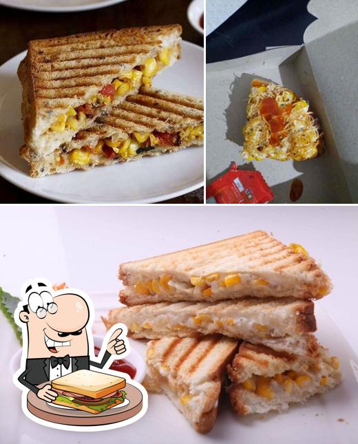 Grilled cheese sandwich at Foodhut