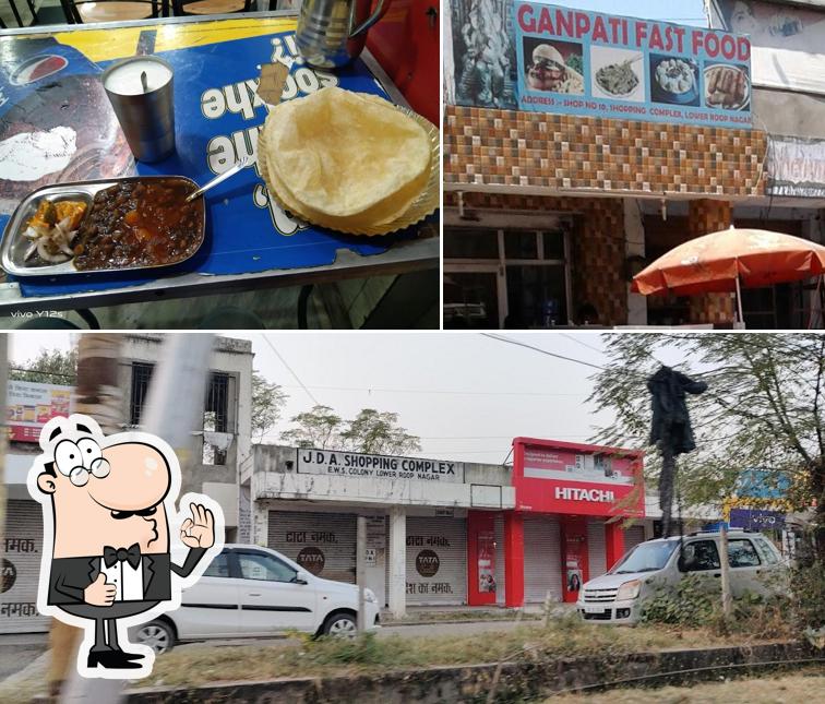 Look at the pic of Ganpati Fast Food