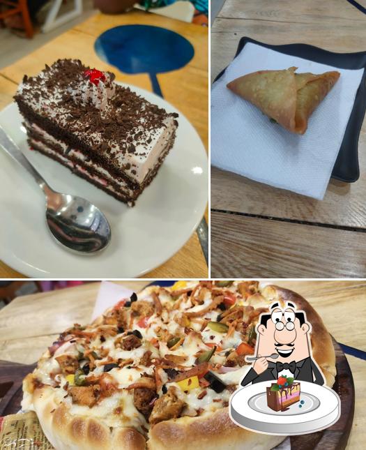 Chocolate cake at Grand Bakery & Pizza Hub