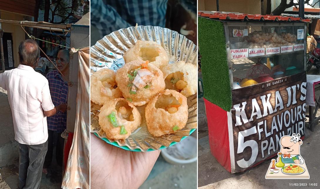 Food at Kakaji’s 5 Flavours Pani Puri