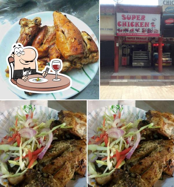 Food at Super Chicken
