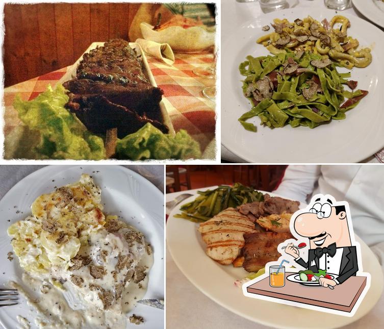 Cibo al Trattoria Casa Buia