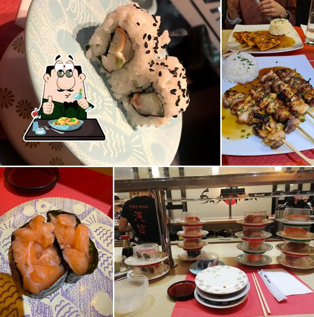 Platti al Sushi Train