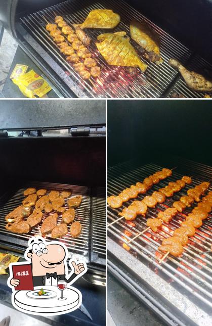 Food at The Grill Theory