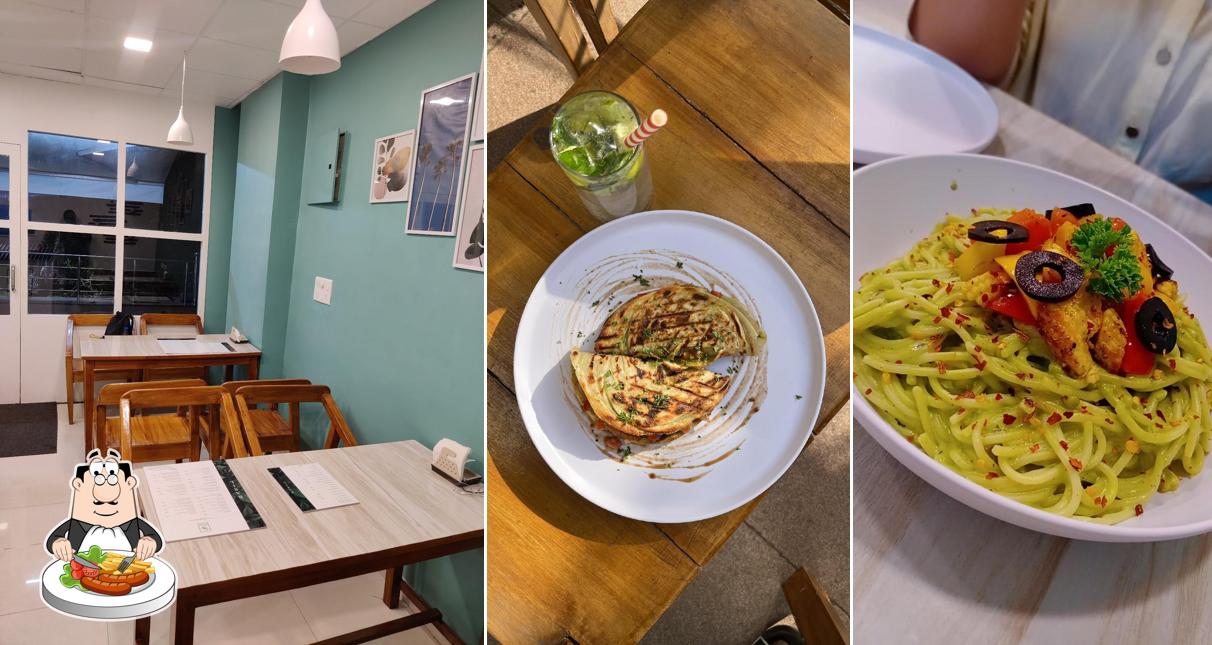 Meals at Basil Restaurant