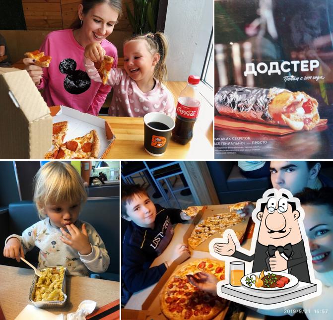 Food at Dodo Pizza