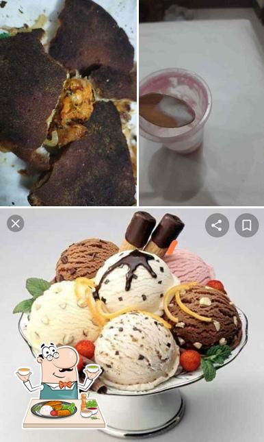 Food at Ice Park Restaurant