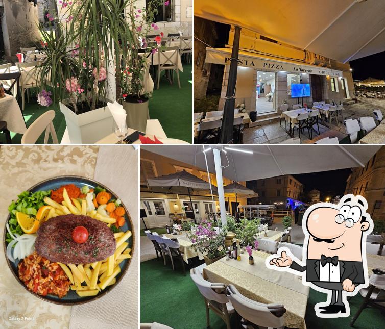 Gli interni di La Taverna