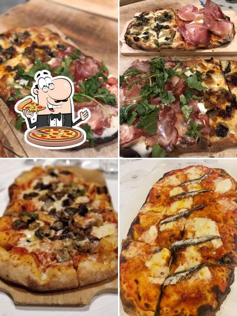 Scegli tra le molte varianti di pizza