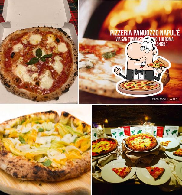 Scegli tra le molte varianti di pizza