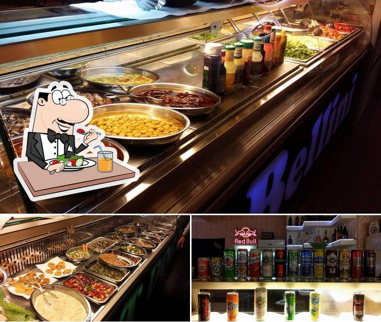 Questa è la foto che presenta la cibo e birra di Hot Dog Bellini
