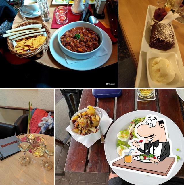 Essen im Prellbock das Restaurant