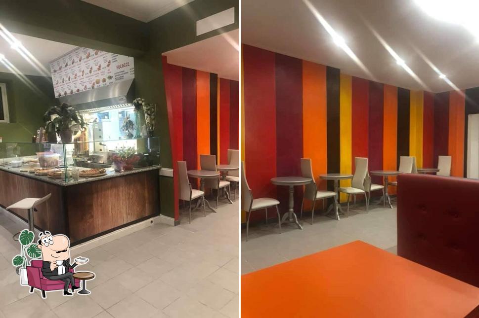 Gli interni di Alò se va da Alì Kebab