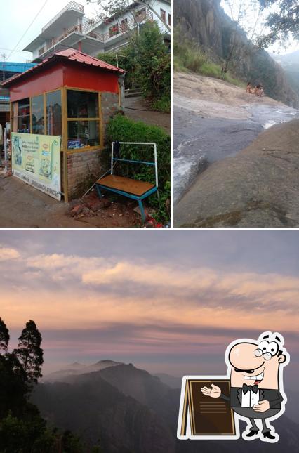 You can get some fresh air outside Arasi Stores