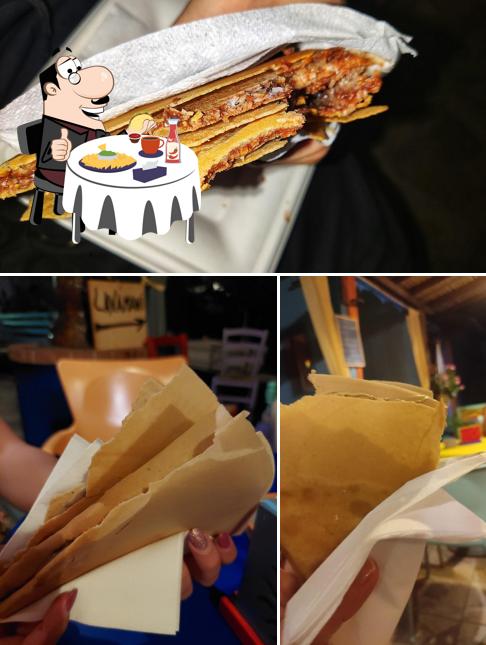 Piatto di formaggi al Crepes Zorbas