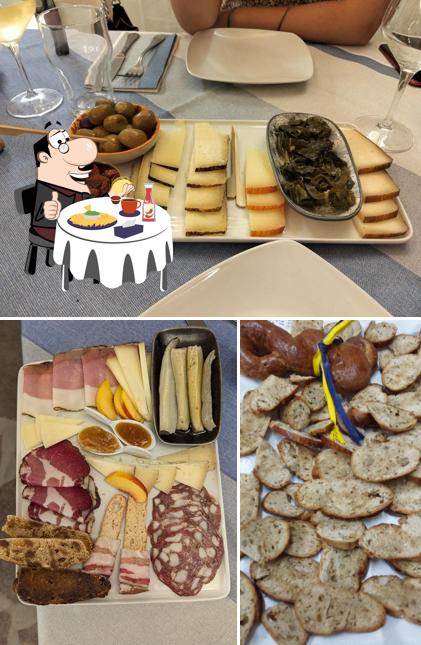 Piatto di formaggi al Ristoro Elba Magna