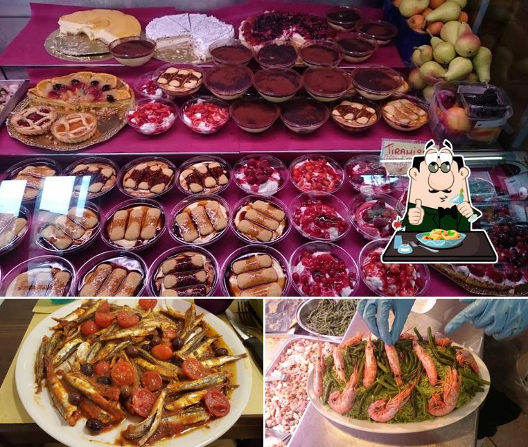 Cibo al Gastronomia Olga Mare