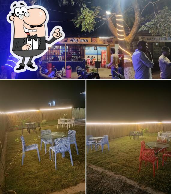 Check out how Golu Hindu dhaba family restaurant dhamtari looks inside