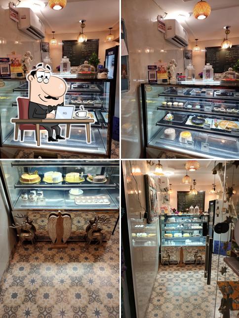 The interior of Harry's Daughters Cafe