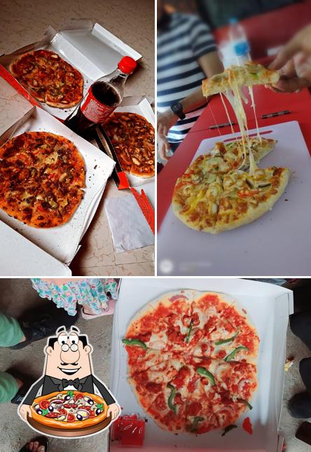 Order pizza at Yakshi Pure Veg Restaurant