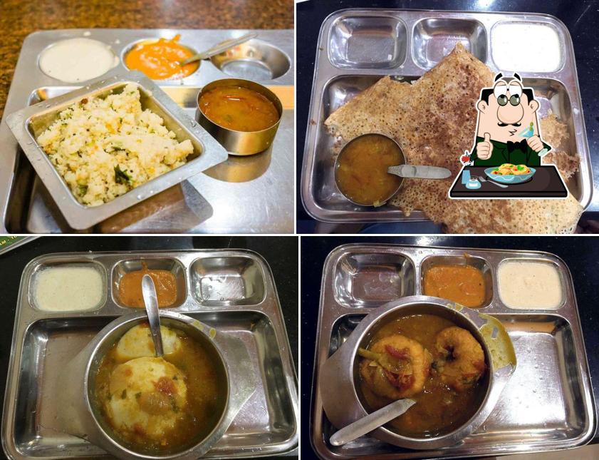 Meals at Idli Bhavan