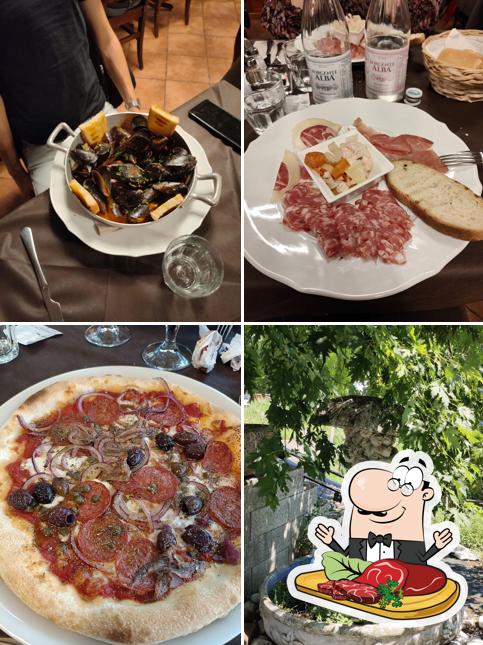 Carpaccio di manzo al Il Laghetto