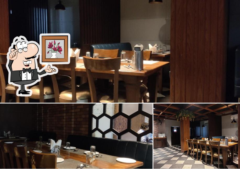 The interior of Kinara Bar