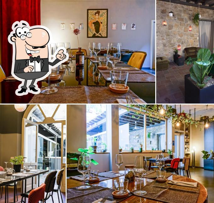 Gli interni di Rufio Ristorante & Cocktail Bar