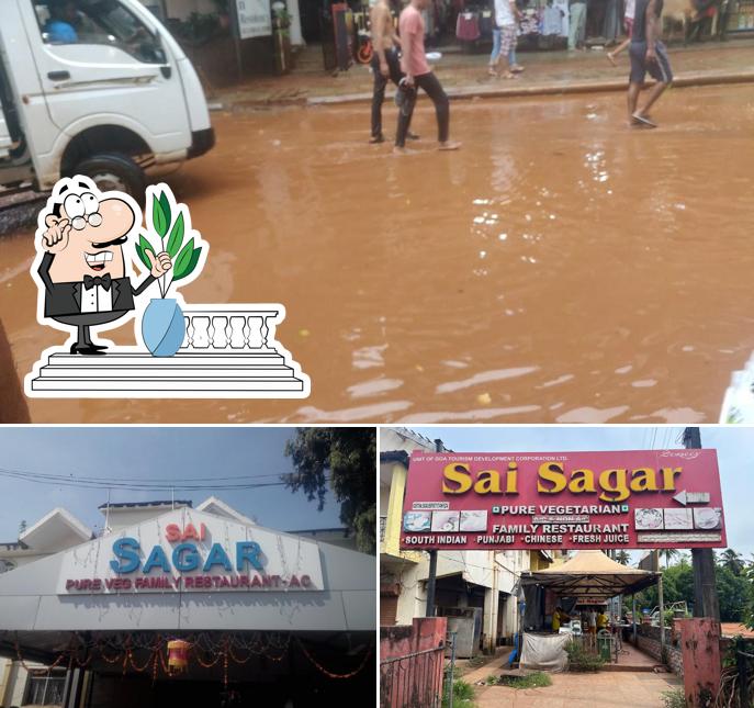 The exterior of Sai Sagar