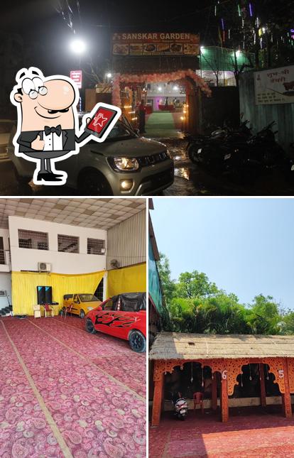 The exterior of Sanskar Garden - Best Banquet Hall in Morabadi Ranchi Banquet Hall in Morabadi Ranchi Banquet in Morabadi Ranchi