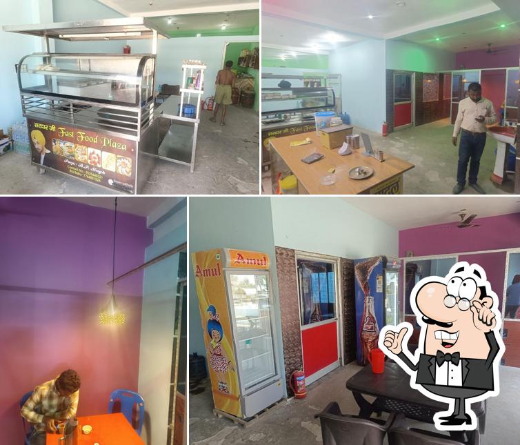 The interior of Sardar jee highway restaurant and dhaba