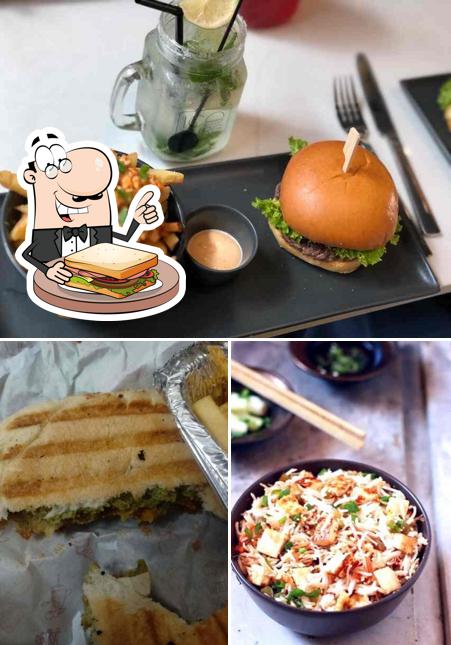 Grilled cheese sandwich at The Food Villa