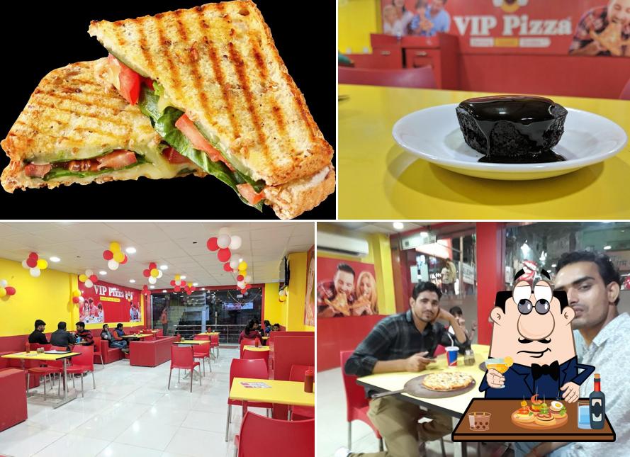 Order a sandwich at VIP Pizza