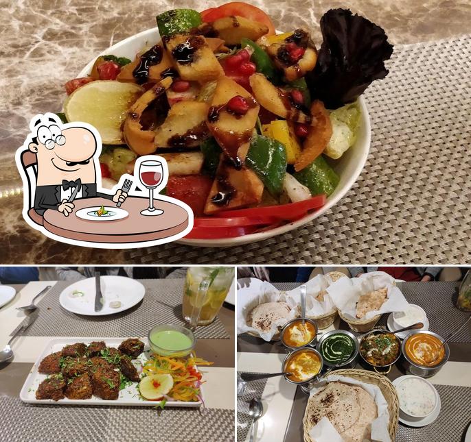 Food at Saara's Grill n Spice