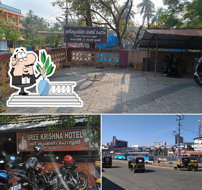 You can get some fresh air outside Sri Krishna Lunch Home (Hotel and Coffee club )