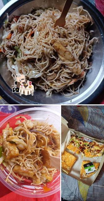 Food at The Hunger Train Restaurant