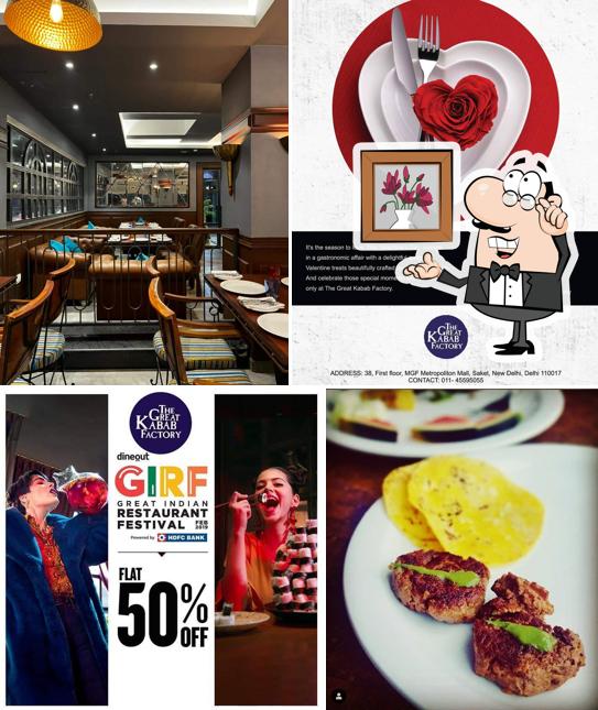 Check out how The Great Kabab Factory Express looks inside