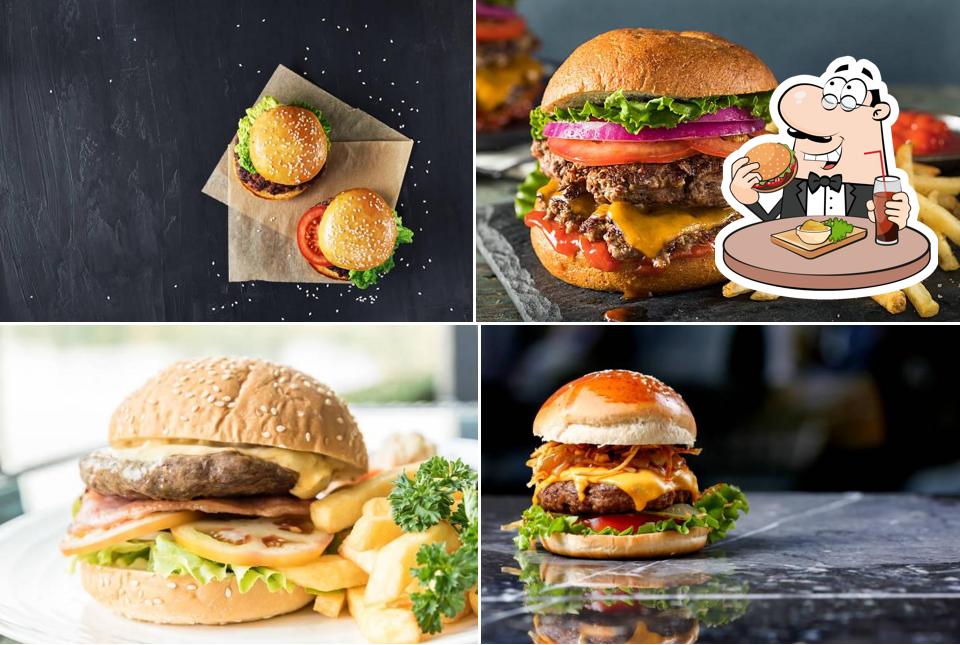 Try out one of the burgers available at THC - THE HIGH CAFE